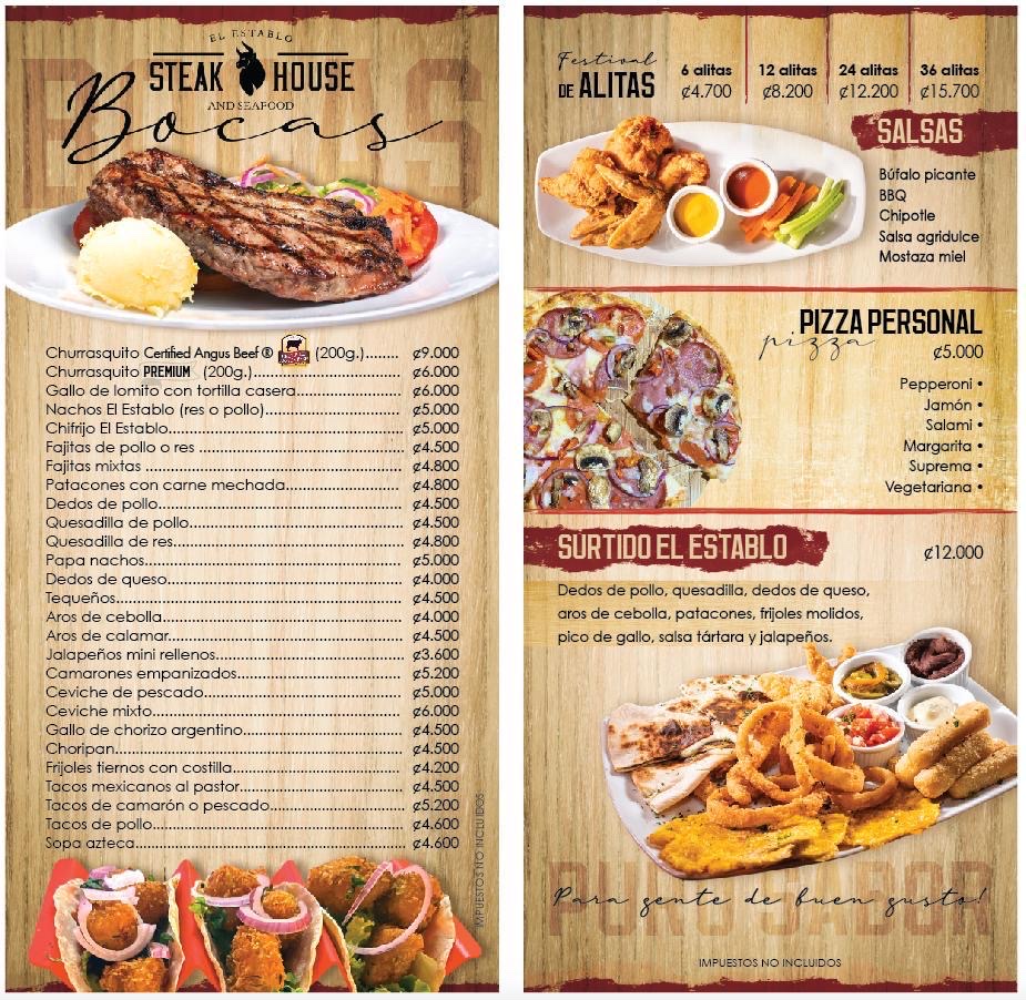 Menu Restaurante El Establo-4