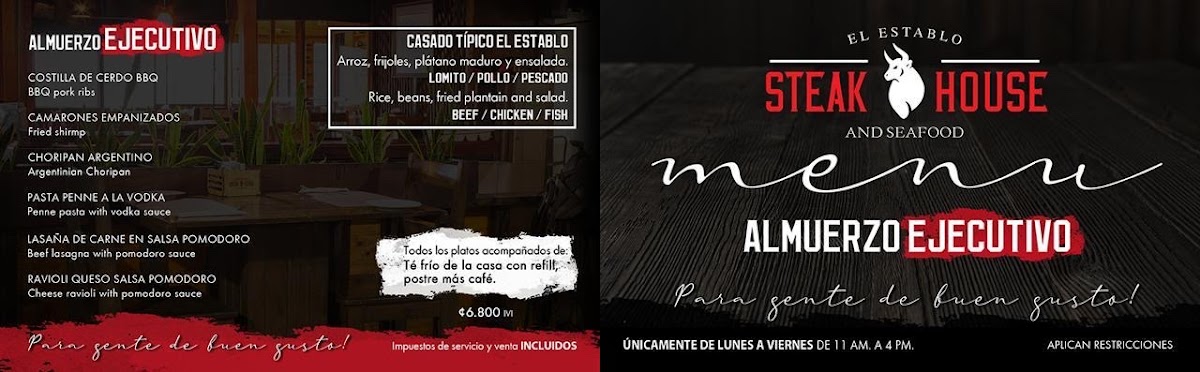 Menu Restaurante El Establo-9